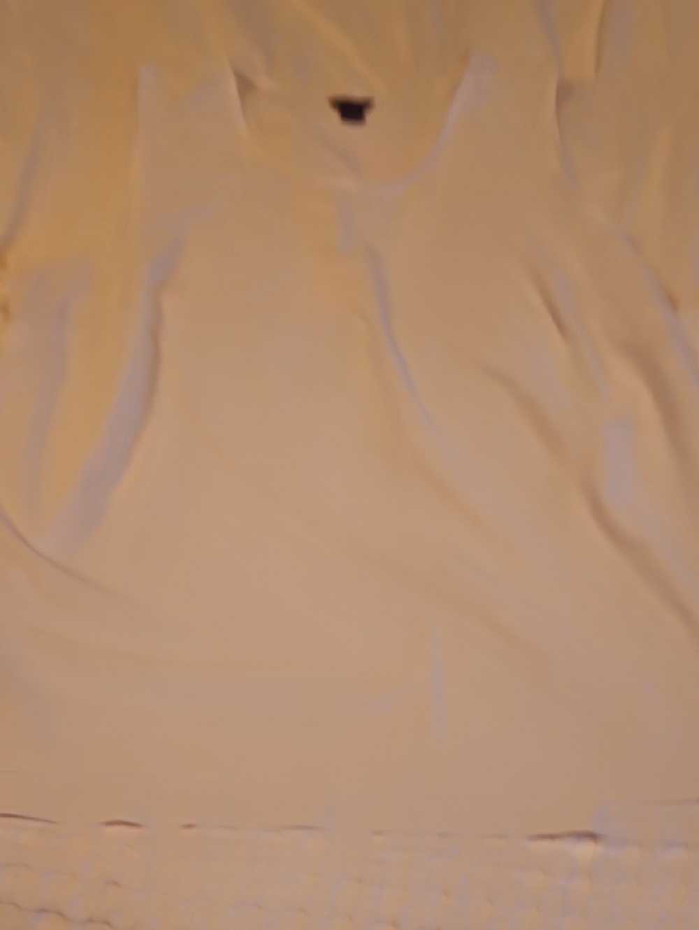 Eddie Bauer Cream Scoop Neck Tank Top Xl